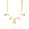 Best BALANCE collana pendenti cerchio Collane