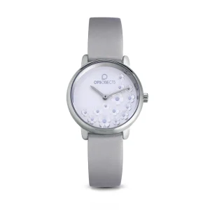Outlet BOLD FLOWER orologio fiori Metallo Color Argento