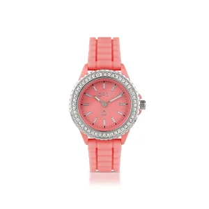 Fashion BRILLIANT orologio con cinturino in silicone Silicone