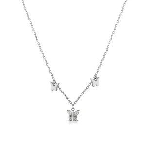 Best BUTTERFLY collana con pendente Collane