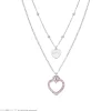 Discount CRYSTAL VIBES collana doppia catena cuori Collane