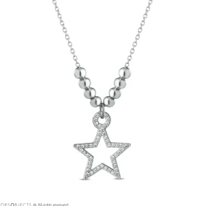 Sale CRYSTAL VIBES collana stella Collane