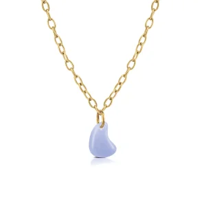 Hot CURVY Collana con bean in resina colorata Collane