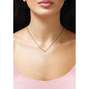 Best CURVY Collana con goccia in resina colorata Collane