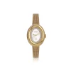Hot CURVY orologio con cassa ovale e bracciale in metallo Metallo Color Argento | Metallo Color Oro