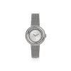 Clearance CURVY orologio con cassa tonda e bracciale in metallo Metallo Color Argento | Metallo Color Oro Rosa