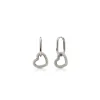 Clearance EASY GLAM orecchini cerchio cuore Orecchini