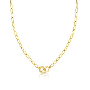 New ENDLESS LOVE collana con chiusura con cuori (small) Collane