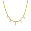 Best FABLE CRYSTAL collana con pietre pendenti Collane