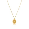 Discount FALL IN LOVE collana pendente cuore ovale Collane