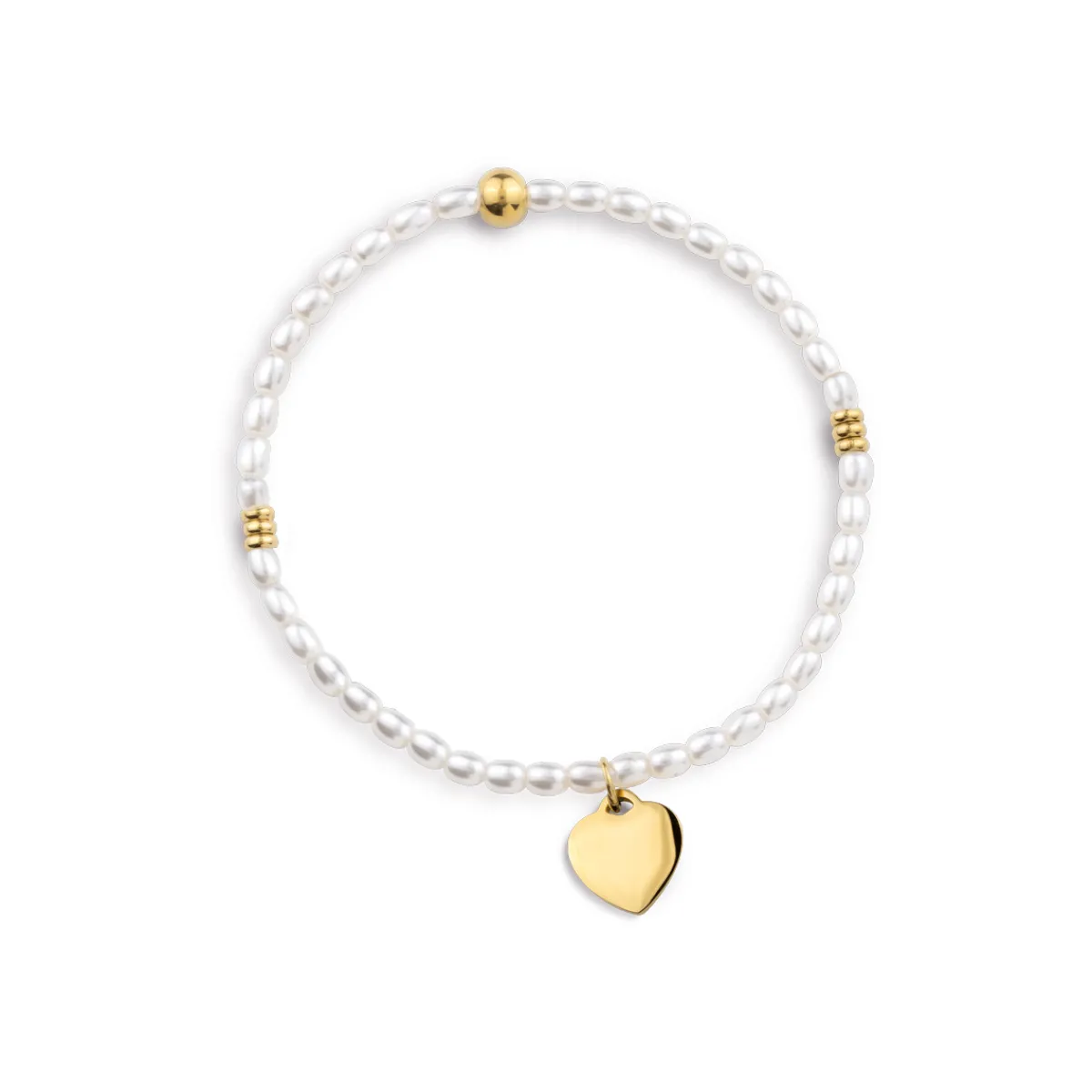 funny_pearls_bracciale_el_0.webp Sale FUNNY PEARLS bracciale elastico con perle e pendente Bracciali