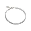 Clearance GLIMMER bracciale tennis con pietre colorate 2,5 mm Bracciali