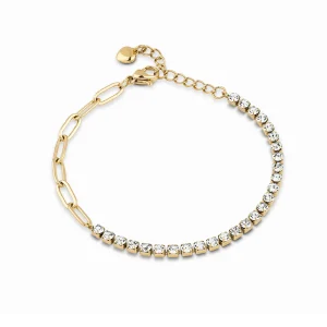 Discount GLIMMER bracciale tennis con pietre Bracciali