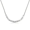 Outlet GLIMMER collana con pietre baguette e tonde Collane