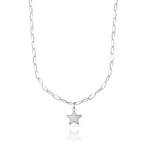 New GLITTER collana con pendente Collane