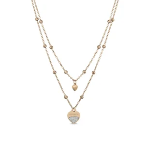 Discount GLITTER FANCY collana con pendente cuore Collane