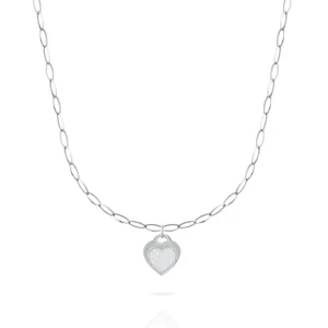 Sale GLITTER HEART collana Collane