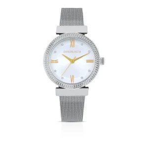 Sale GOLDEN LINE orologio in acciaio Metallo Color Oro