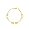 Fashion GRACE bracciale con maglie tonde diamantate Bracciali