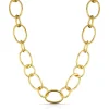 Online KATE collana oro giallo con maglie tonde e ovali Collane