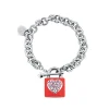 Discount LOCK bracciale cuore Bracciali