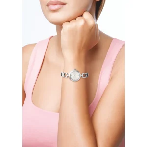 Discount LOVE CHAIN orologio in acciaio Metallo Color Argento | Metallo Color Oro Rosa