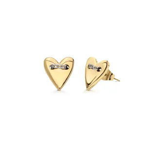 Online LOVELINE orecchini a lobo cuore Orecchini