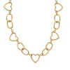Outlet LOVELY Collana con catena cuore Collane
