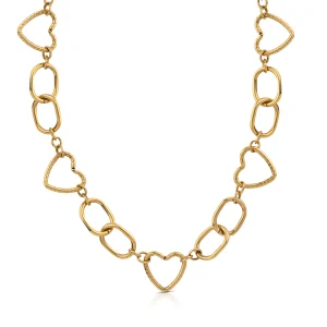Outlet LOVELY Collana con catena cuore Collane