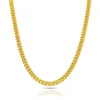 Sale MEDIUM GROUMETTE CHAIN collana oro giallo con maglia groumette Collane