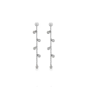 Best MINI CRYSTAL orecchini con pietre pendenti Orecchini