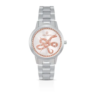 New NATURAL HERA orologio in acciaio Metallo Color Argento