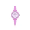 New PRECIOUS ROUND orologio con cinturino in silicone Silicone