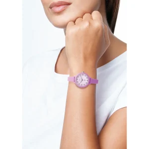New PRECIOUS ROUND orologio con cinturino in silicone Silicone