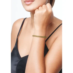 Outlet ROCK AFFAIR bracciale maglia groumette – medium Bracciali