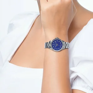 Outlet TIMELESS DIAMONDS Quadrante stelle e pietre Metallo Color Argento | Metallo Color Oro Rosa