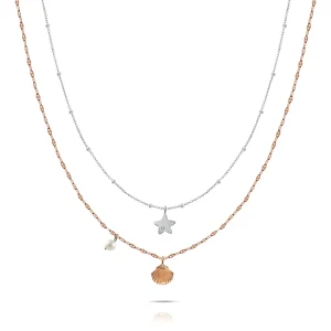 Discount TROPICAL collana doppia catena Collane