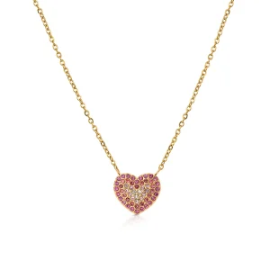 Sale TRUE ROMANCE Collana pendente cuore pavè Collane