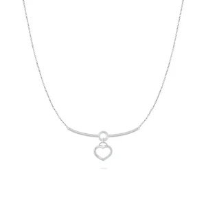 Fashion TWISTED collana cuore pendente Collane