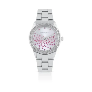 Discount VANISH BRIGHT orologio in acciaio Metallo Color Argento