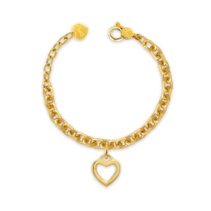 Best VICTORIA bracciale con cuore forato Bracciali